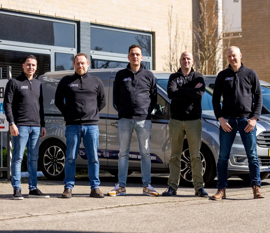Teamfoto van Best Autotaxaties